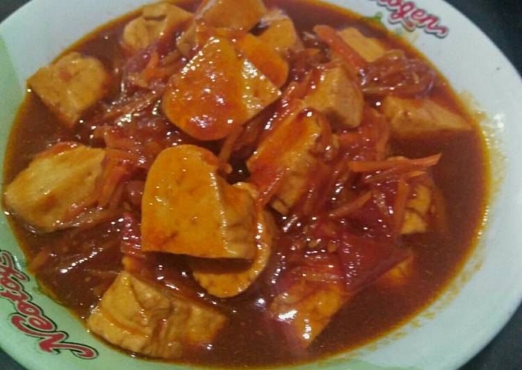 Tahu Kecap Asam Manis