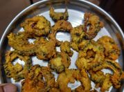 A picture of besan wale karela