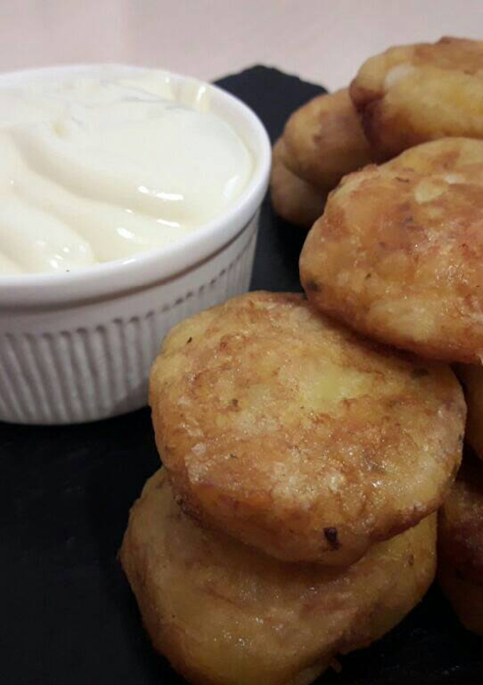 Una foto de Croquetas de bacalao o 