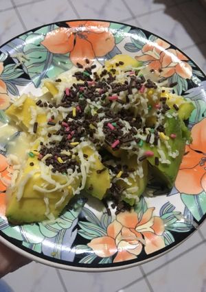 Foto resep Alpukat Susu Keju Coklat 🥑