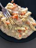 Pâtes au saumon