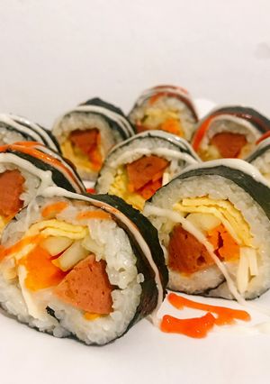 Foto resep Sushi roll simple / Gimbab Simple