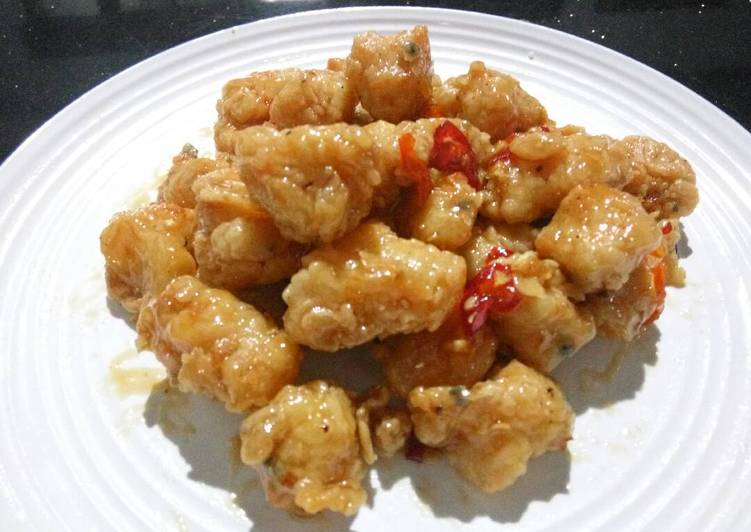 Resep: Spicy Honey Chicken Pop Corn Yang Sempurna