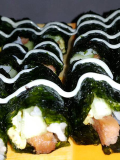 A picture of Spam and Egg Sushi Roll.