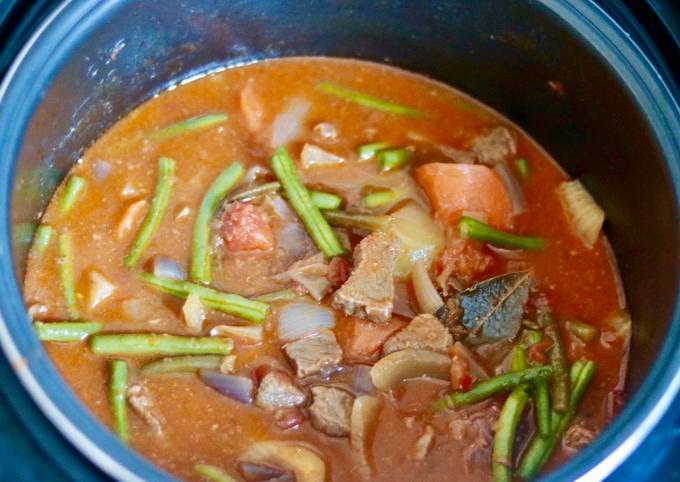 Thai beef stew