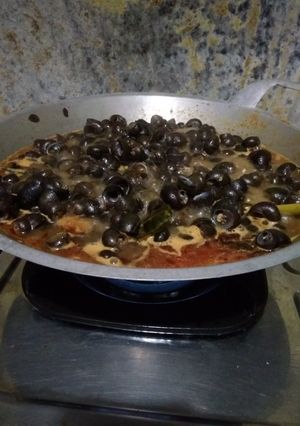 Foto resep Tutut pedes kuah santen
