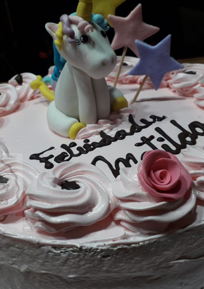 Una foto de Buttercream para torta