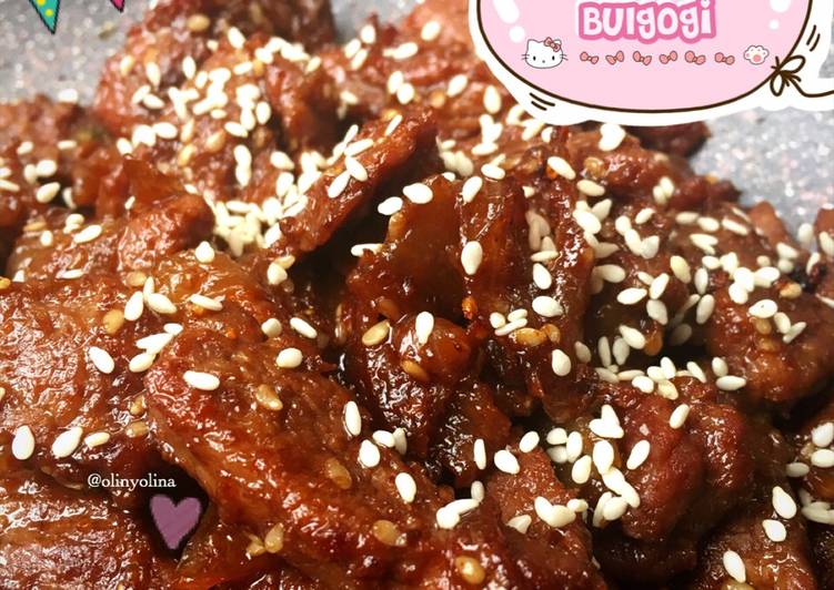 Spicy Korean Bulgogi (Daging Sapi ala Korea)