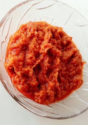 Foto resep Bumbu dasar merah pedas