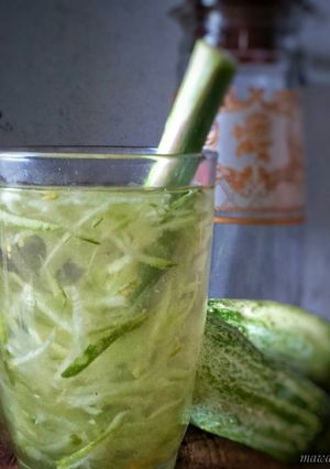 Foto resep Es Serut Timun Melon