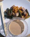 Cerdo en salsa satay