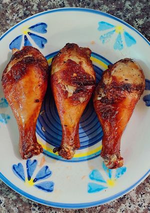 Hình của món Đùi gà ngũ vị chiên bằng nồi chiên không dầu 🍗.