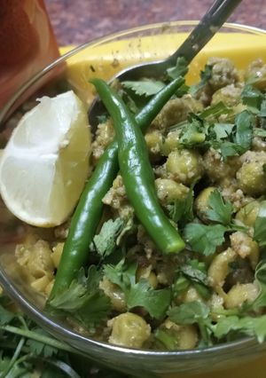 चटपटी हरी मटर (chatpati hari matar recipe in Hindi) रेसिपी मुख्य फोटो