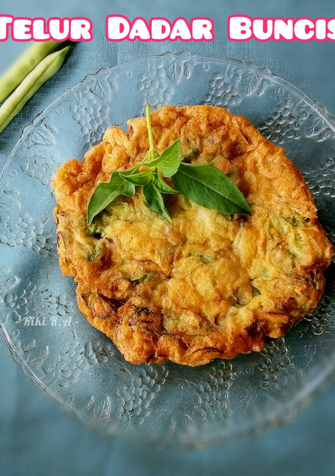 Foto resep Telur Dadar Buncis