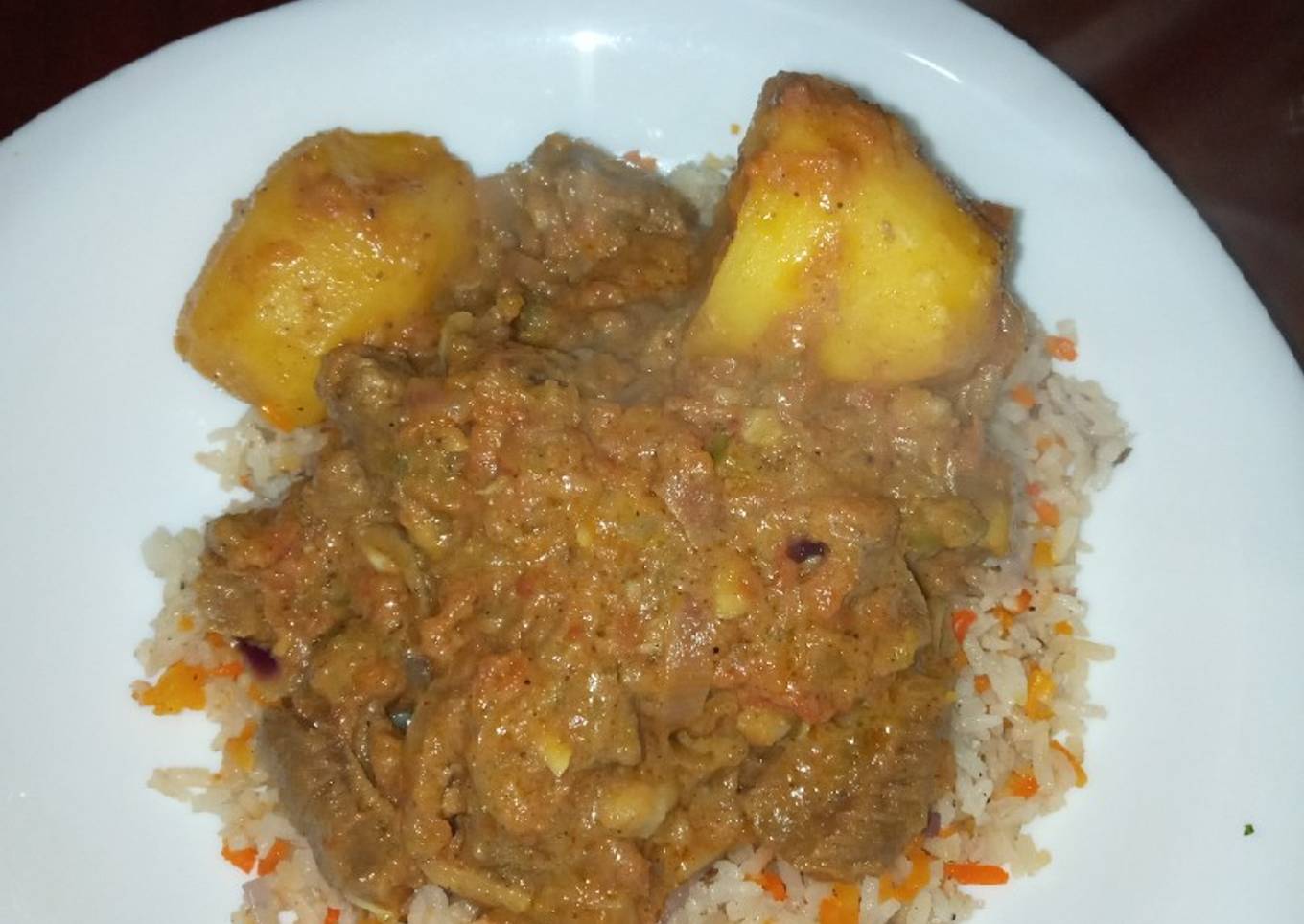 Beef biriyani