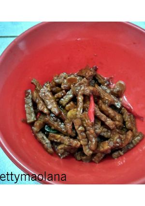 Foto resep Tempe orek bumbu seadanya