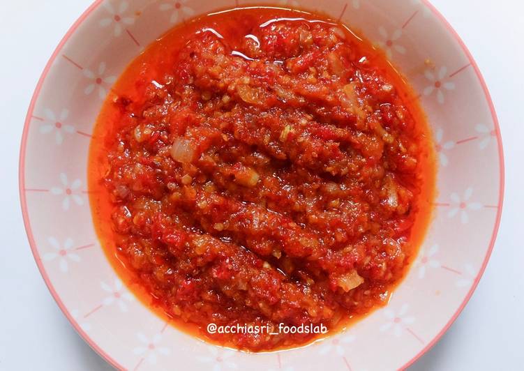 Resep Sambel Bawang yang Lezat Sekali