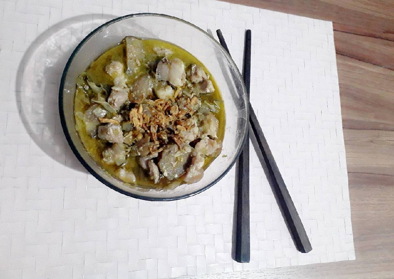 B2 tumis sambal ijo non msg