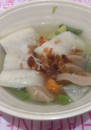 Foto resep Sup dori kuah bakso