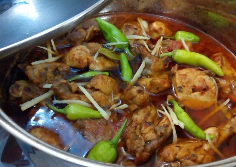 Recipe of Super Quick Homemade Chicken karahi