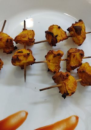 A picture of Tandoori Aloo Tikka.