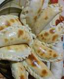 Empanada al horno de carne de soja