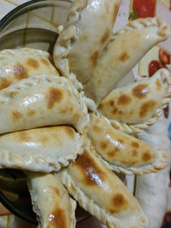 Una foto de Empanada al horno de carne de soja