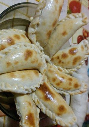 Una foto de Empanada al horno de carne de soja