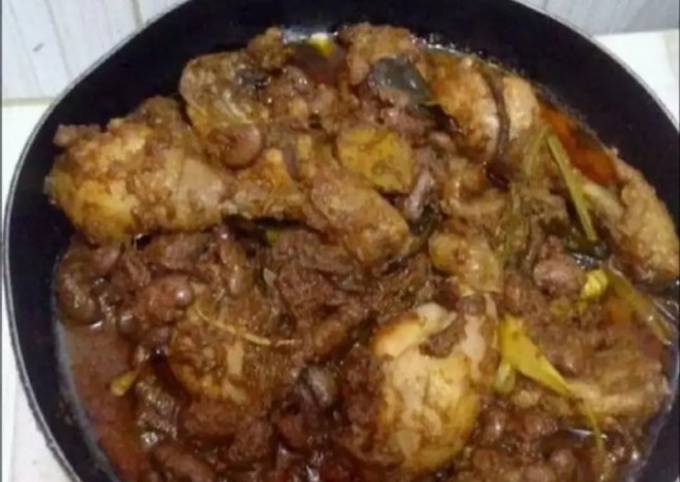 Bagaimana cara bikin Rendang ayam simple dijamin istimewa