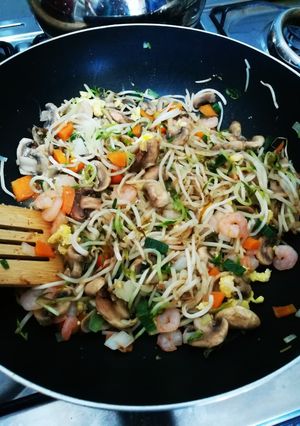 Una foto de Arroz chino