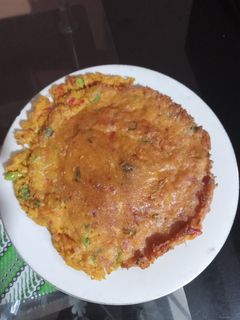 Foto resep Telur dadar kelapa pedas