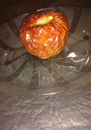 Una foto de Manzana al horno ligth