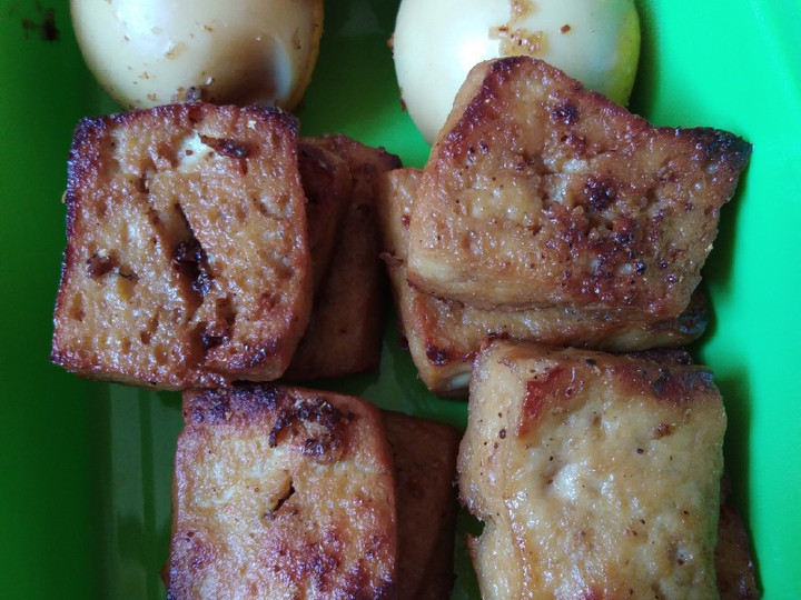 Resep Telur tahu bacem, Bisa Manjain Lidah