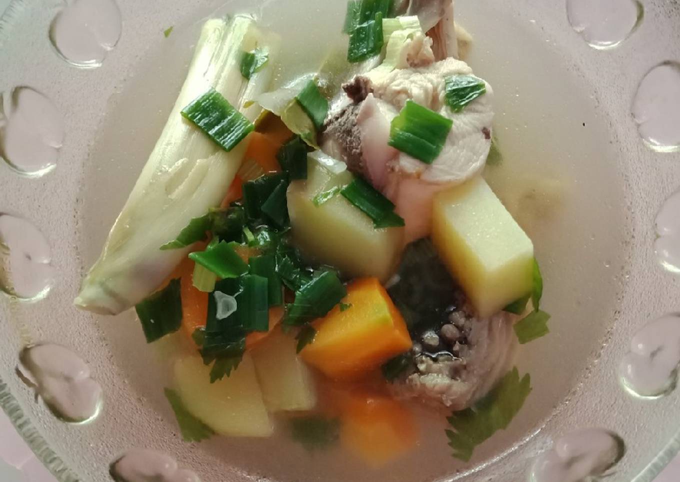 Sup Ayam ala Pak Min Klaten