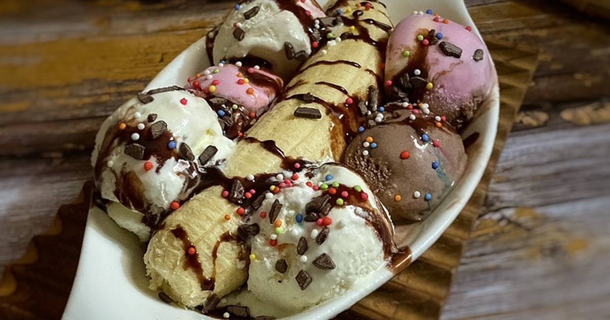 Resipi Banana Split Oleh Aznie Khasri Cookpad