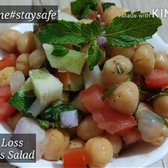 Lockdown Special# Weight Loss Chickpeas Salad/Chana Salad A picture of Lockdown Special# Weight Loss Chickpeas Salad/Chana Salad.
