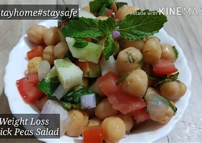 Recipe of Any-night-of-the-week Lockdown Special# Weight Loss Chickpeas Salad/Chana Salad