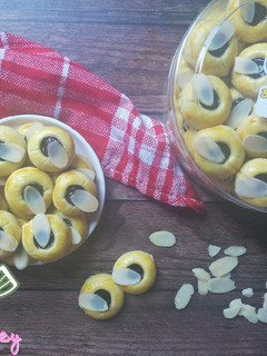 Foto resep Blueberry Almond Thumprint Cookies