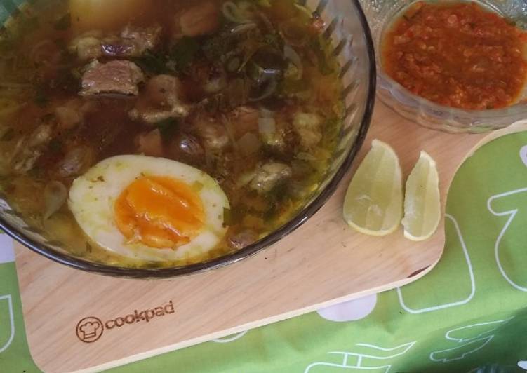 Rahasia Bikin Soto Daging Madura Anti Gagal