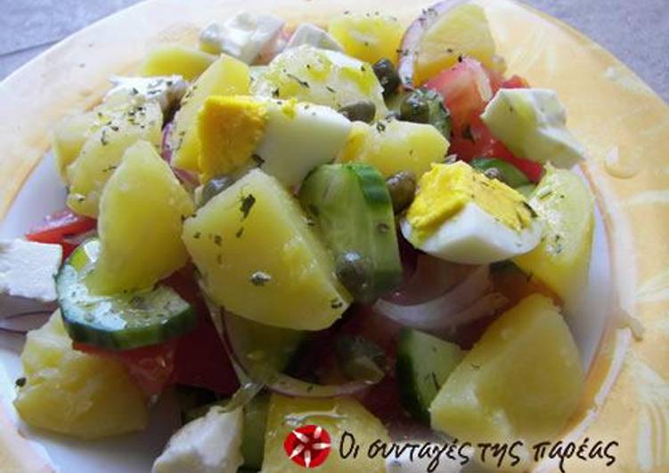 Recipe of Gordon Ramsay Potato and egg salad
