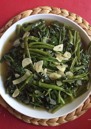 Foto resep Cah Kangkung Saos Tiram
