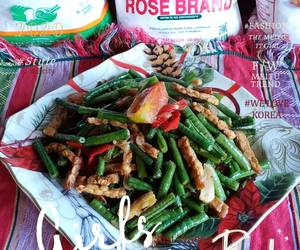 Masakan Populer Tumis Tempe Kacang Panjang Lezat Mantap