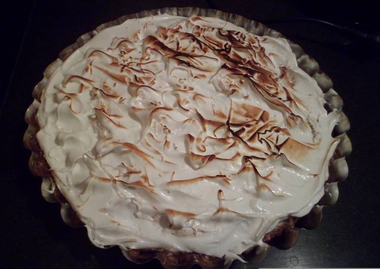 Torta brownie merengada