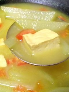 Foto resep Sayur lodeh labu Siam & Tahu