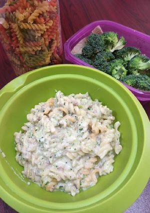 Foto resep Pasta Brokoli Daging untuk Anak 1 Tahun