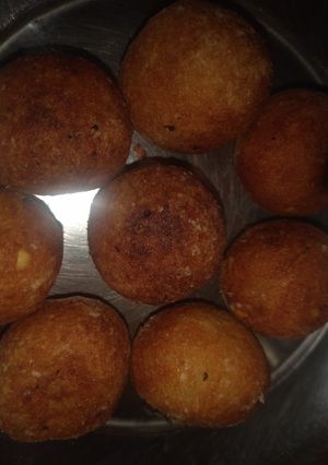 A picture of Farali potato pattice.