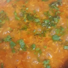 Leave sev tamatar ki sabzi A picture of Leave sev tamatar ki sabzi.