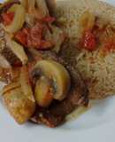 Bifes al champignon