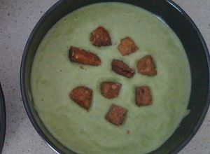 Una foto de Croutons de Tofu en AirFryer