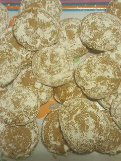 Una foto de Polvorones de cacahuete